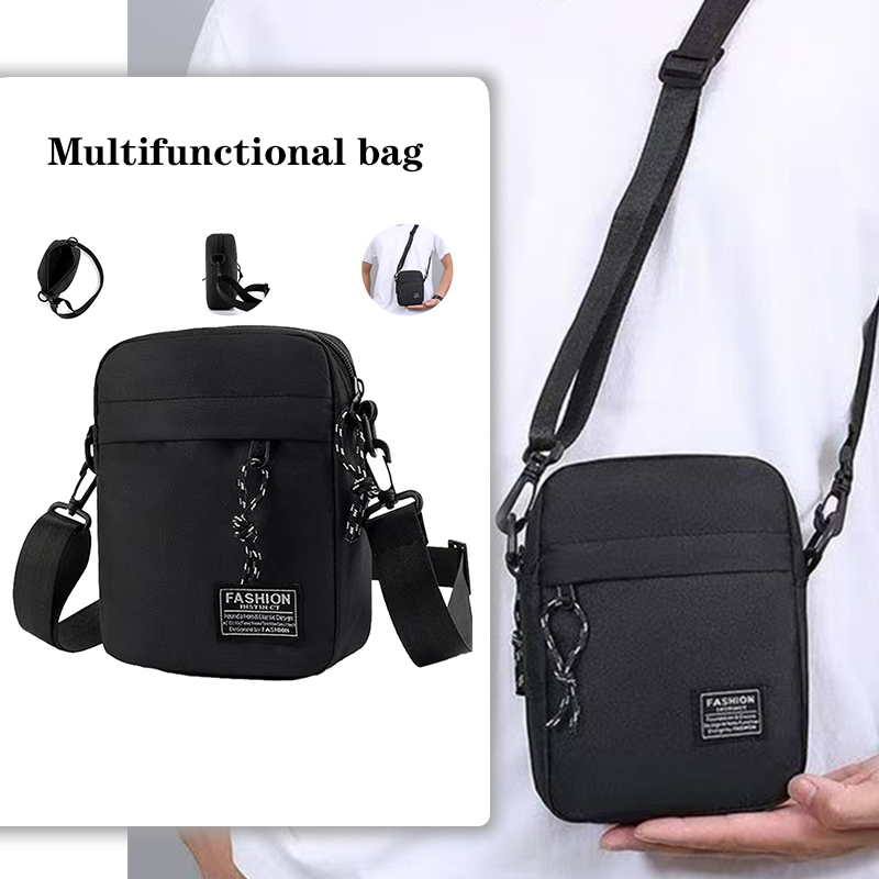 Sling Backpack Shoulder - Bolsas de Estilo Neutro - Pequenas