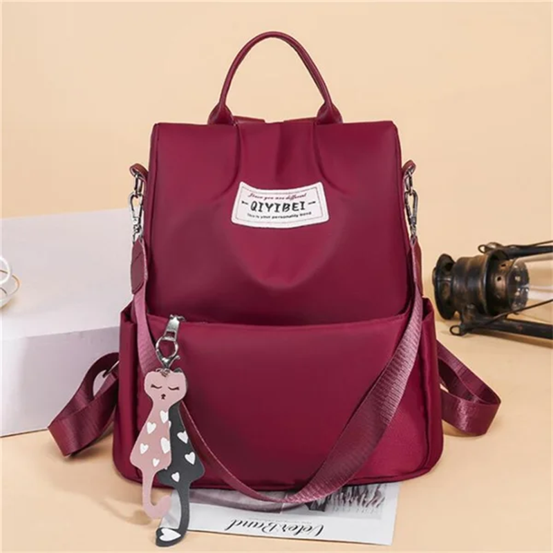 Mini Backpack Purse - Mochila oxford à prova d'água de