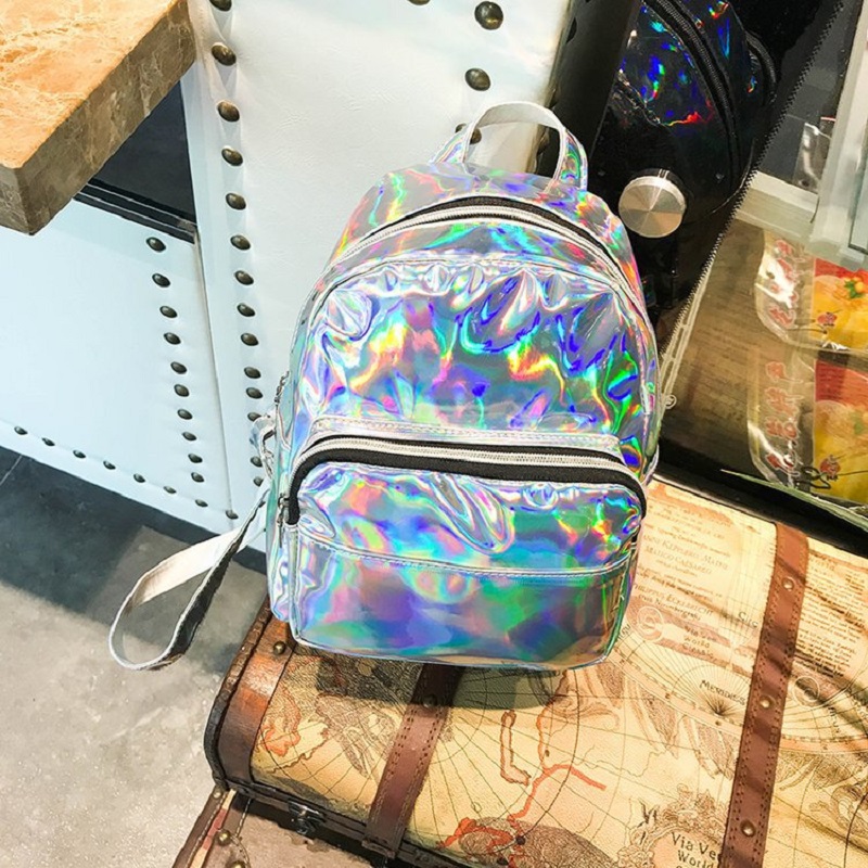 2025 moda laser mochila estilo - Mini Backpack Purse avaliação e preço