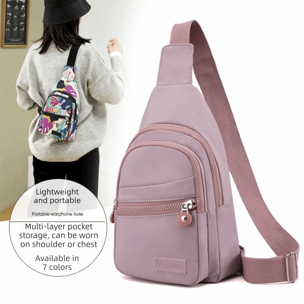 Bolsas de Peito Femininas em N - Sling Backpack Shoulder avaliação e preço