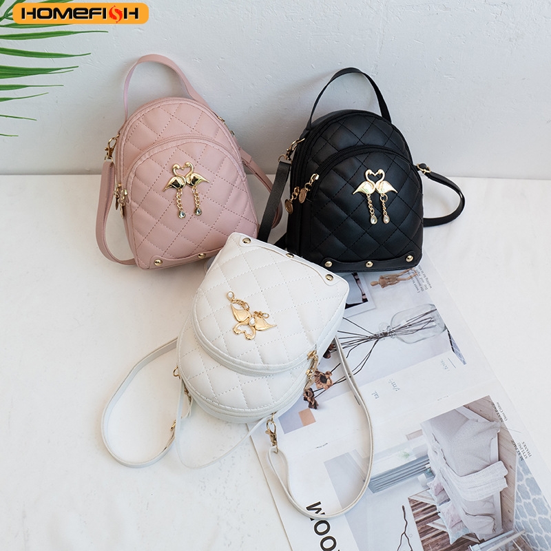 Mochila Feminina Fashion HOMEF - Mini Backpack Purse avaliação e preço