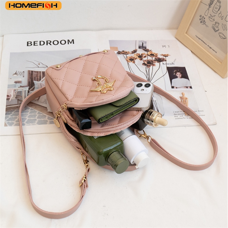Mochila Feminina Fashion HOMEF - Mini Backpack Purse avaliação e preço