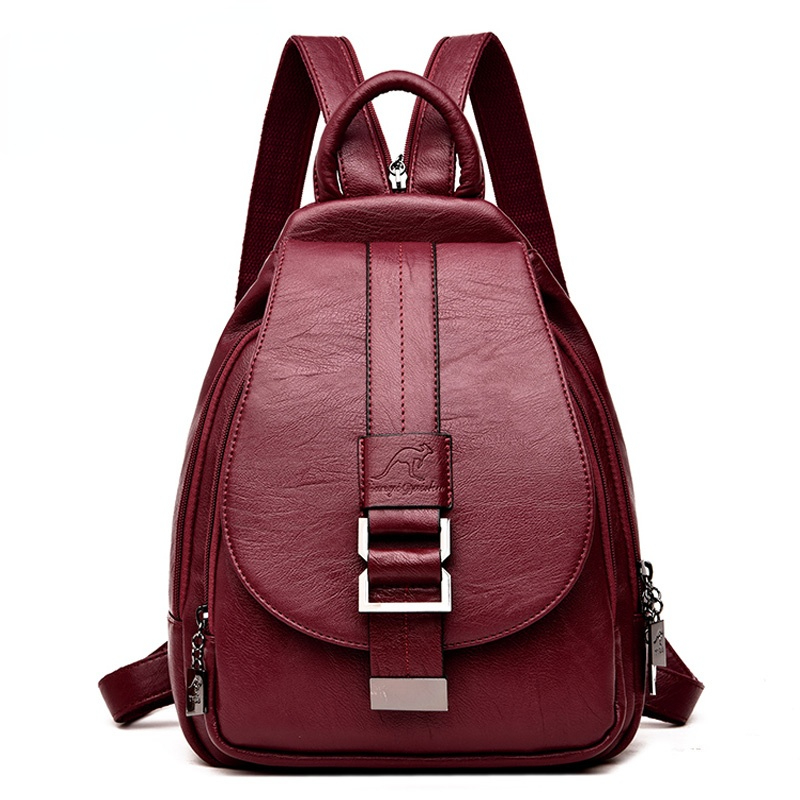Designer Mochilas de Couro par - Leather Backpack Vintage avaliação e preço